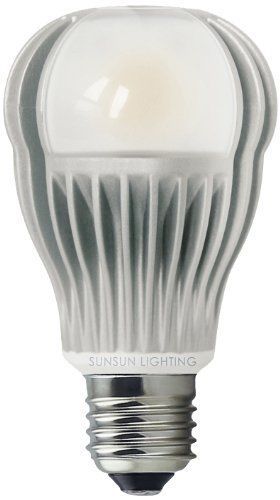 SunSun Lighting A19 LED Light Bulb  12W (75W)  1000m Warm White  (3000K) Dimmabl