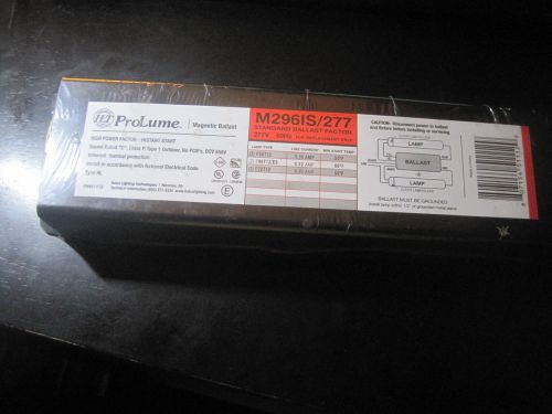 NEW~ProLume Magnetic Ballast 2-Lamp M296IS/277 60Hz PN#51112 IN SHRINK WRAP!