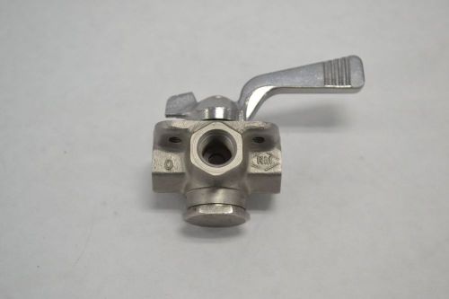 New parker 310-3-1/4ss tapered stainless threaded 1/4 in npt plug valve b264275 for sale