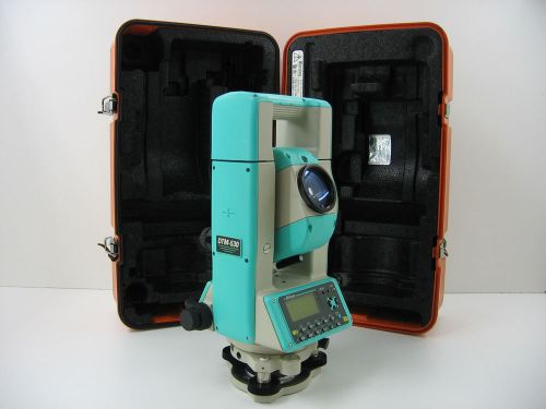 Nikon dtm-530 2&#034; dual display total station for  surveying &amp; free warranty for sale