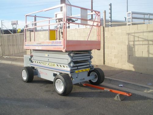 94 skyjack 6826 scissor lift electric-propane towable only 27 hrs. for sale