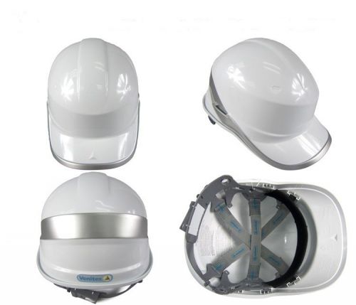 Deltaplus venitex Construction Ratchet Hard Hat / Safety Helmet 102018,White