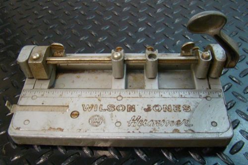 Wilson Jones Hummer Adjustable 3-Hole Punch 314