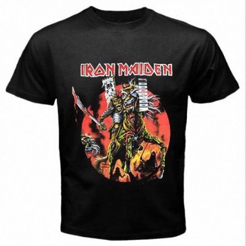 Iron Maiden Final Frontier Tour Tokyo Japan Mens Black T-Shirt Size S - 3XL