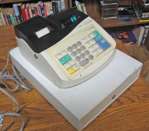 Royal electronic cash register 325cx, powers up, see text for functions tested for sale