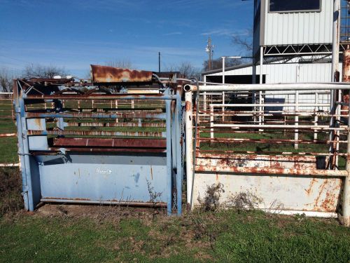 Roping Chute : Fully Automatic Air Calf Chute by Priefert