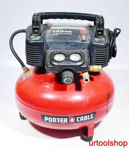 6 gallon 150 psi porter cable air compressor 1374-14 for sale