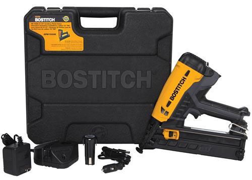 Bostitch gfn1564k 15 gauge cordless angled finish nailer 1-1/4&#034; to 2-1/2&#034; new for sale