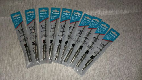 Makita SDS-Plus 5/32-Inch x 6 1/4 inch Carbide Tipped Bits  (Lot of 10
