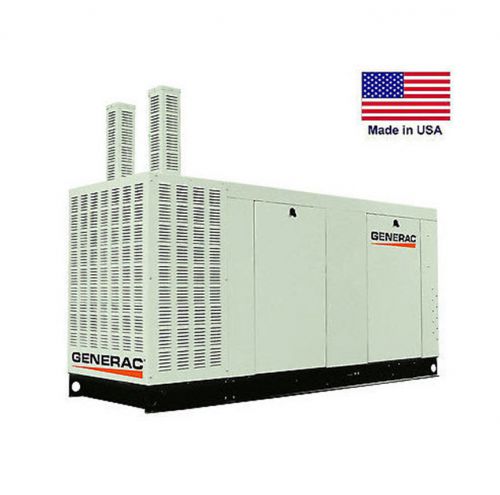 Standby generator generac - 80 kw - 120/240v - 1 phase - nat gas &amp; propane fired for sale