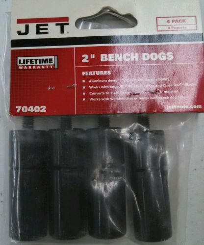 JET Benchdogs 2&#034; 70402 4 pk