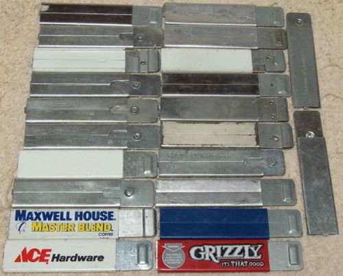 Lot Of 22 Used Box Cutters / Razor Blade Knives NR