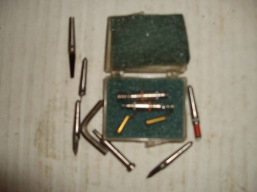 10 x engraving cutters and spares
