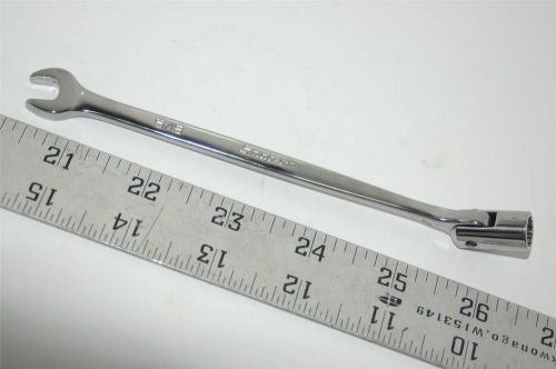 Snap on 5/16&#039;&#039; flex head combination wrench fho10b aviation tool automotive for sale