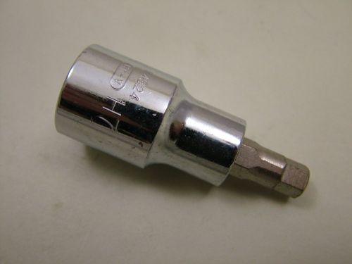 Hex allen key bit socket 1/2&#034; drive 7mm Endura brand industrial quality S2/CrV