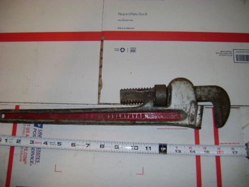 CRAFTSMAN PIPE WRENCH 18 INCH VINTAGE