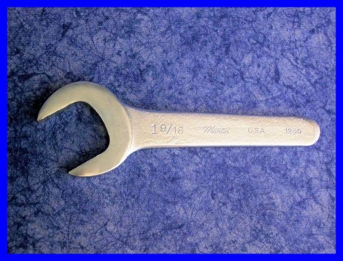 Martin 1-9/16&#034; Chrome 30 Degree Head Service/Pump Wrench Made in USA Part 1250