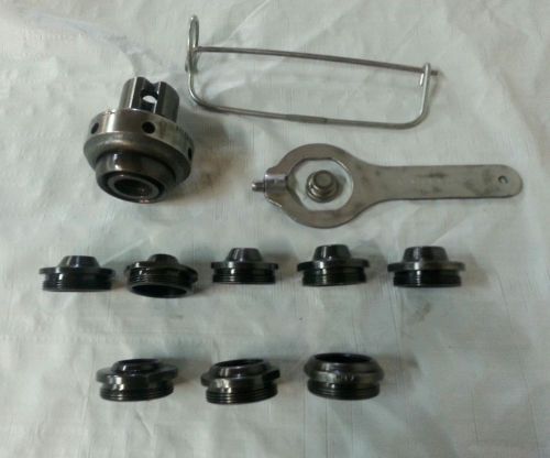 51005 819 nipple chuck kit 1/8&#034;- 2&#034; fits ridgid® pipe threading machines for sale