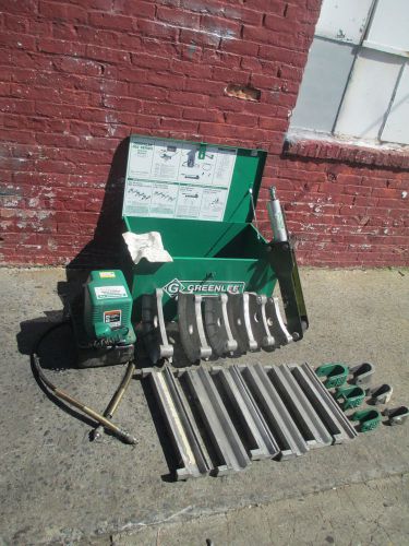 Greenlee 882cb  bender w/ 975 elec pump  1 1/4 - 2&#034; emt &amp; rigid in box  mint for sale