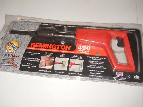 New in Package Remington Powder Actuated 490 Power Driver Fastening Tool 98690