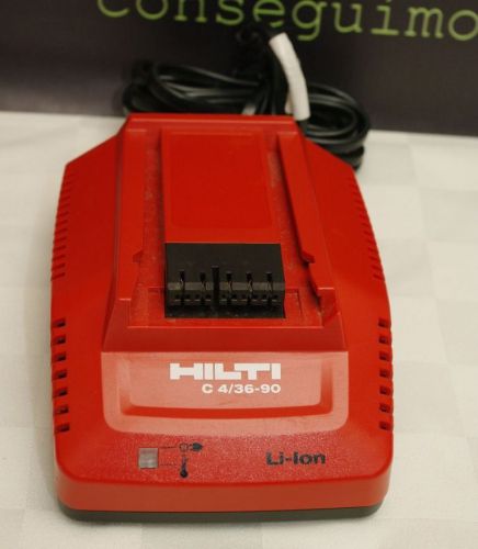 HILTI Battery Charger Great Shape C 4/36-90 LITHIUM-ION 115v