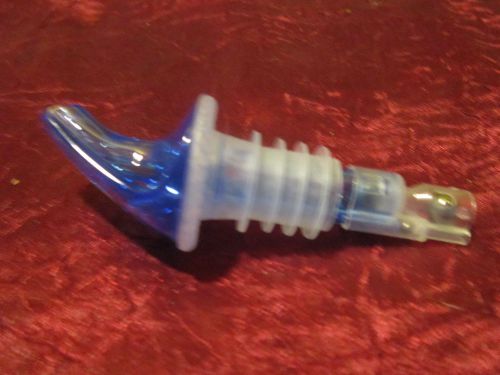 1 of  LIQUOR Bottle Pour Spout 3-Ball1.0 oz. Measured Precision Bar Pourer Blue