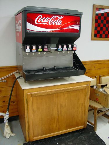 Cornelius 8 flavor soda fountain complete with carbinator and syrup pumps for sale