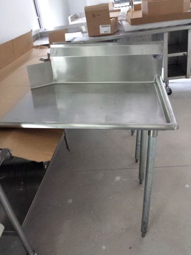 Dishtable 36&#034; Clean - Right Side &amp; Left Side, Stainless Steel