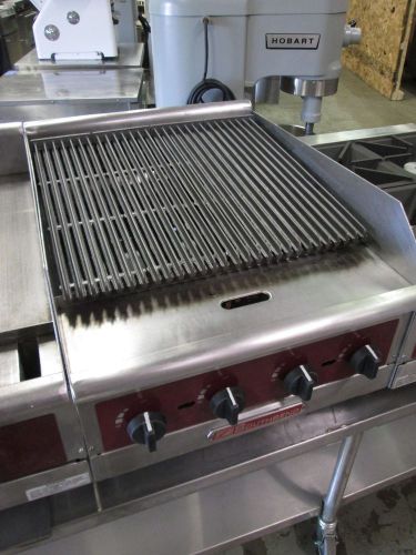 SOUTHBEND HDC-24 24&#034; RADIANT GAS CHARBROILER CAST IRON 80,000 BTUS