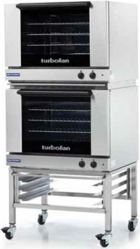 Moffat Turbofan 8 Tray Double Deck Full Size Manual Electric Convection Oven