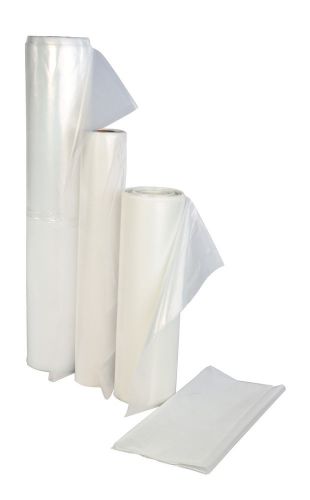 660073 3 MIL Clear Disposable Bag Trash Liners 30in x 40in 100 count roll