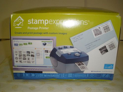 Pitney Bowes Small Office  Stamp Expressions Postage Printer Model 770-8, NIB