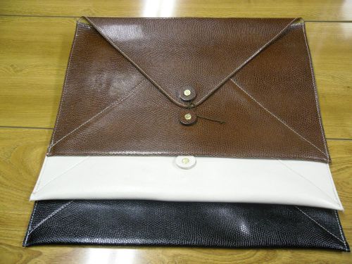 Lizard Leather Envelope Fine Quality  SPECIAL  WIDE FOR ( 2 ) PIECES