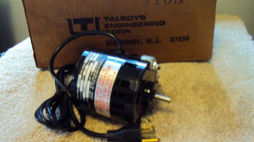 TALBOYS Model105 Overhead  Mixer Motor ,5x4  In,1/80 HP