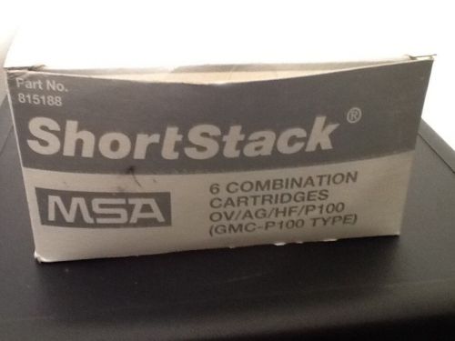 815188 MSA Short Stack Combination Cartridges GMC-P100 Type