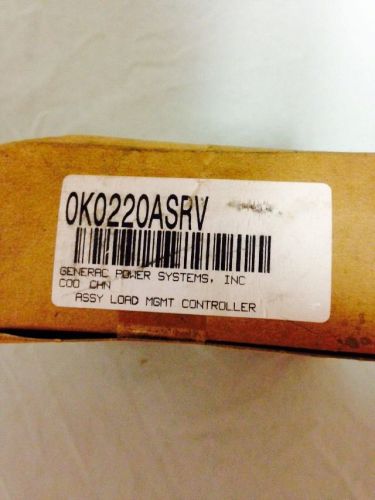 GENERAC ASSY Load MGMT Controller Part# 0K0220ASRV