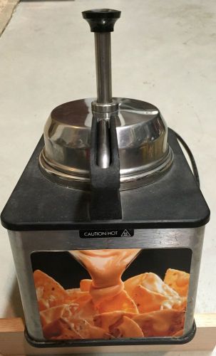 Server FSPW-SS - Hot Topping Heater w/ Pump - For Fudge, Cheese, Butter - Used