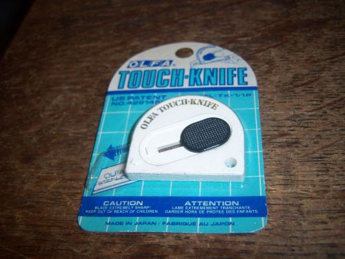 Vintage Olfa Touch Knife Pocket Knife TK-1/1P - Japan US Patent NOS