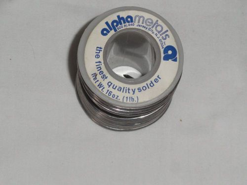 .090 energized rosin solder made by alpha metals - 16oz - never used for sale
