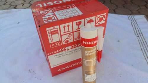 Penosil 100% silicone caulk sealand - window, door, kitchen, restroom 12 10.5 oz for sale