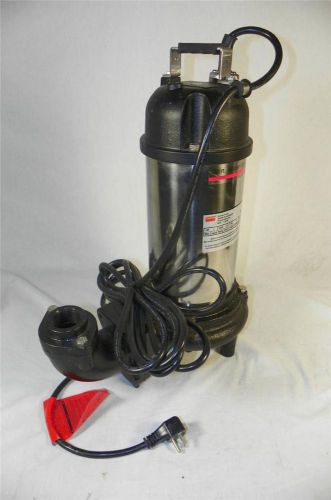 Dayton 11a342 submersible grinder pump 2 hp  230 volts 11 amps fast shipping for sale