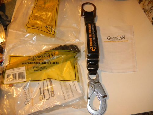 2 Guardian Fall Protection 01205 18&#034;Shock Absorbing Extension Lanyards Snaphook