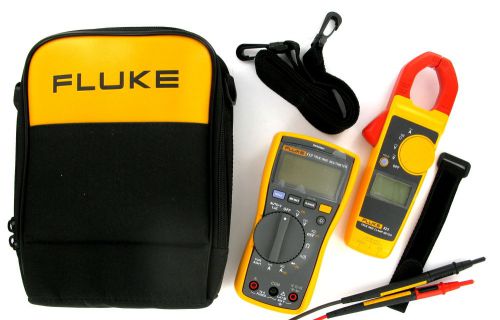 New fluke 117/323 multimeter and clamp meter combo kit for sale