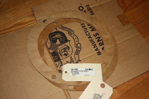 Gould Fram To Adapter Gasket, 730785130-0001 Vellumoid 8 1/4&#034; ID, 11&#034; OD