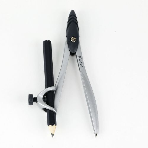 Helix Classic Metal Drafting Compass with Pencil