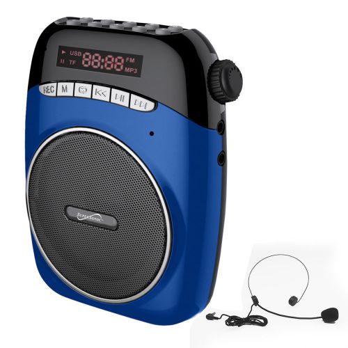 BRAND NEW - Supersonic Portable Pa System With Usb And Micro Sd Card Slot-blue