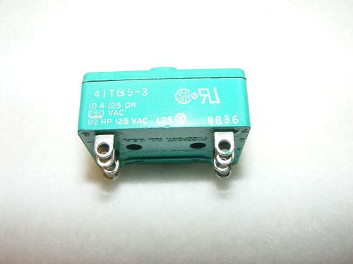 New old stock honeywell 41tb5-3 41tb53 micro switch pin plunger 10a 250v for sale