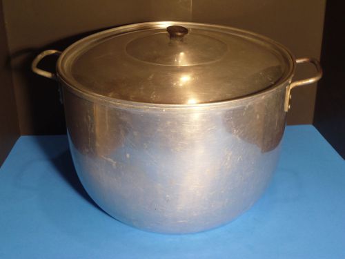 Vintage buckeye 6 gauge aluminum ware 20 qt stock pot &amp; lid for sale
