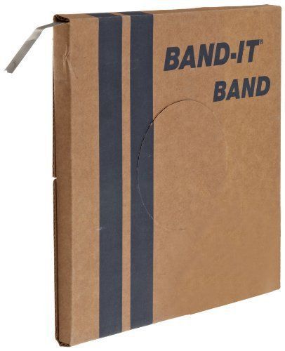 Band-it valu-strap band c13399  200/300 stainless steel  3/8&#034; wide x 0.015&#034; thic for sale