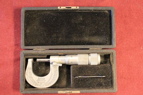 Lufkin 1641V Chrome Clad Micrometer Machinist Tool FREE SHIPPING!